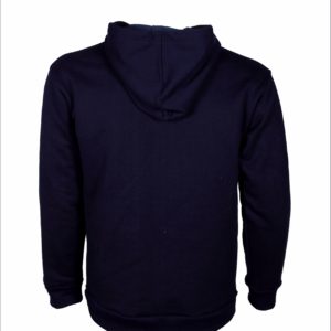 Blusa de Moletom canguru azul marinho com capuz