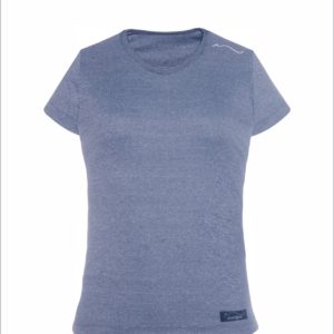 Camiseta dry feminina cinza mescla