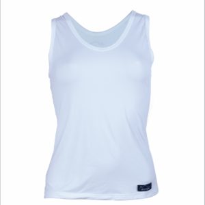 Regata feminina dry fit branca