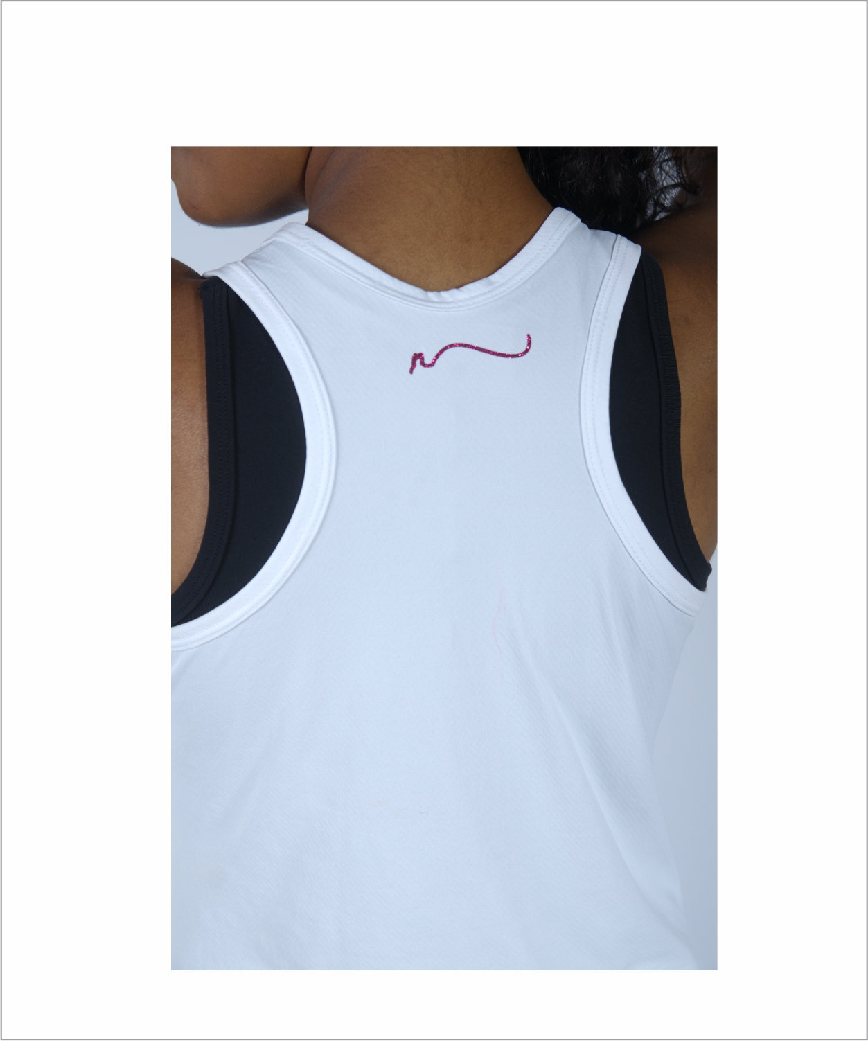 Regata feminina dry fit branca - Imagem 5