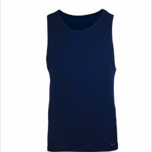 Regata masculina dry fit azul marinho
