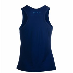 Regata feminina dry fit azul marinho