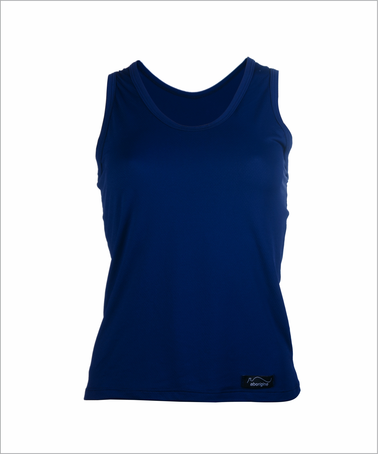 Regata feminina dry fit azul marinho