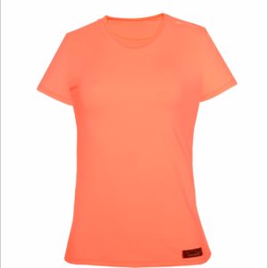 Camiseta dry feminina salmão