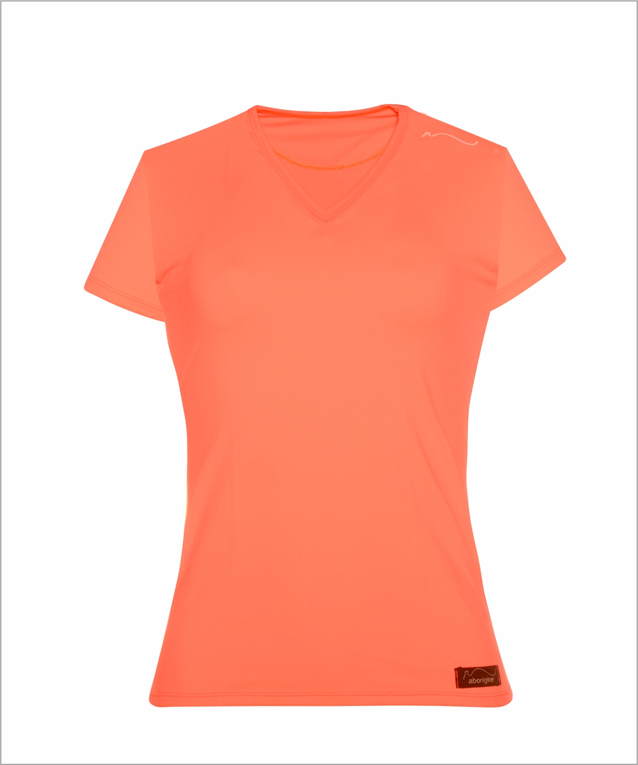 Camiseta dry feminina salmão