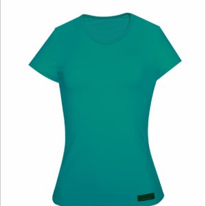 Camiseta dry feminina turquesa