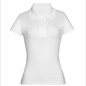 Camisa Polo Feminina Branca