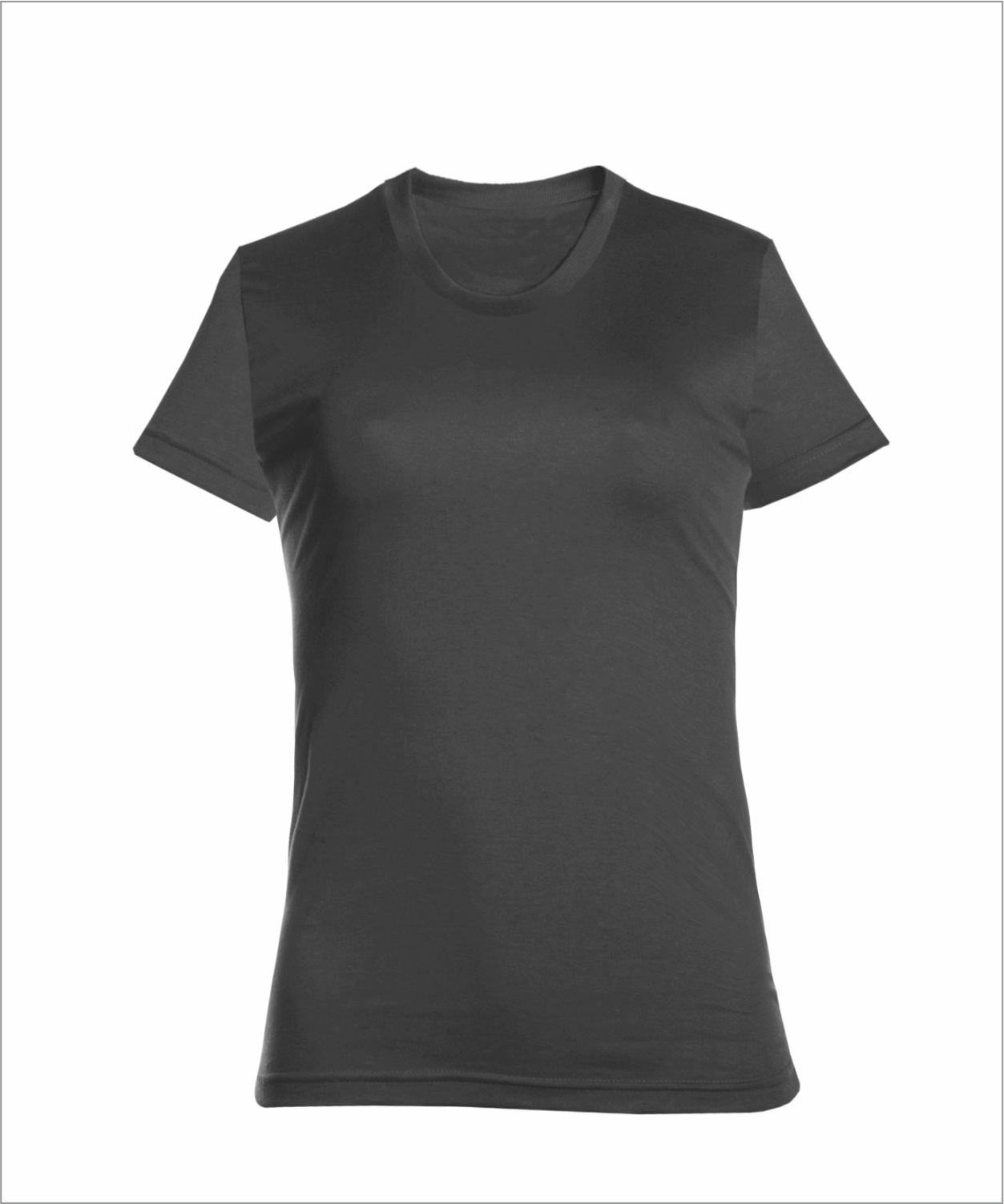 Camiseta feminina cinza