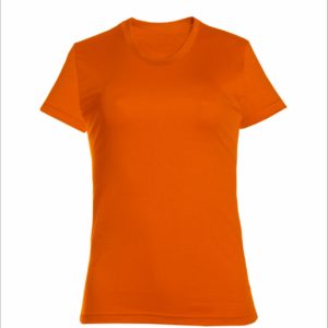 Camiseta feminina laranja