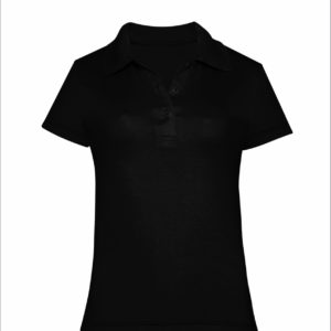 Camisa Polo Feminina Preta