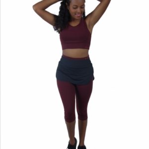 Saia Tapa bumbum preta